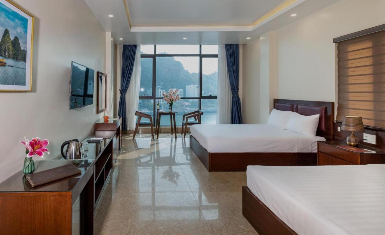 Aroma Cat Ba Sea View Hotel Chan Chau 외부 사진
