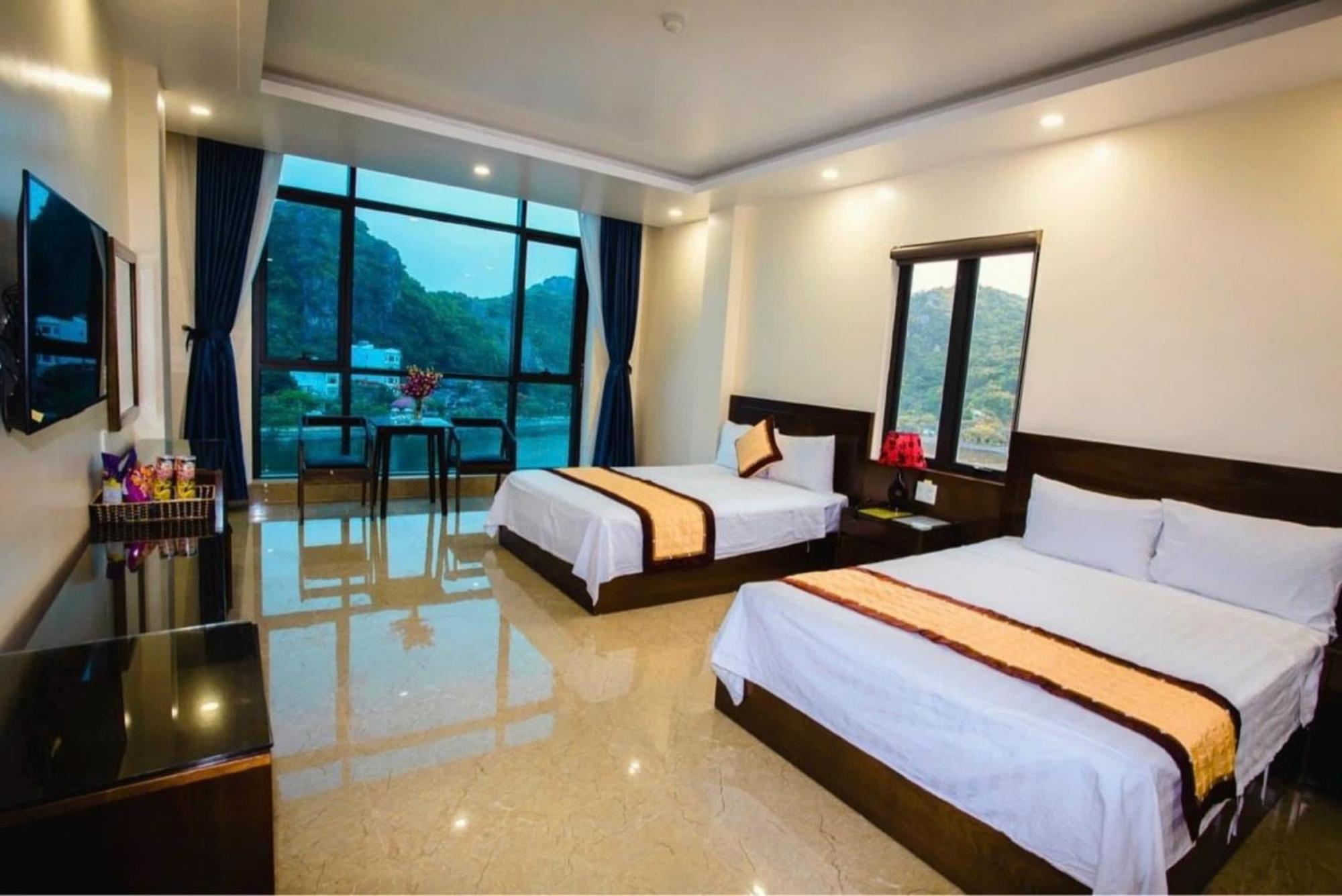 Aroma Cat Ba Sea View Hotel Chan Chau 외부 사진