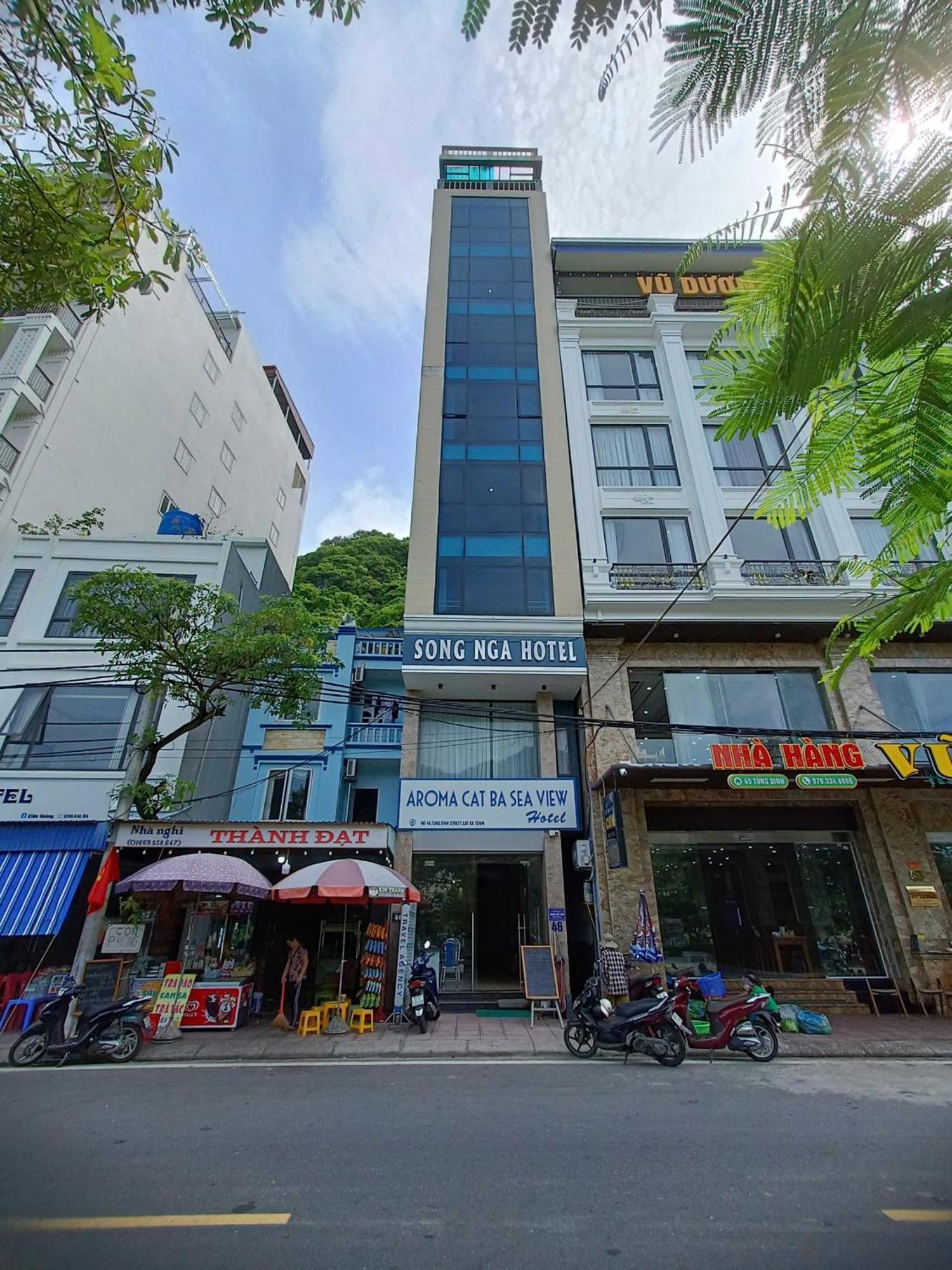 Aroma Cat Ba Sea View Hotel Chan Chau 외부 사진